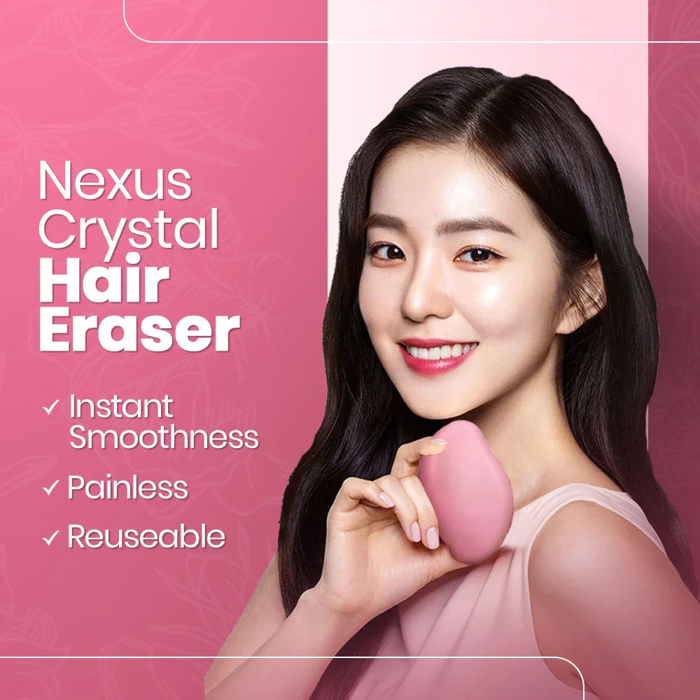 ✨ GlowVera Crystal Hair Eraser – Painless Hair Removal Tool 💖🪄