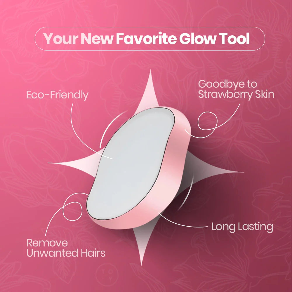 ✨ GlowVera Crystal Hair Eraser – Painless Hair Removal Tool 💖🪄