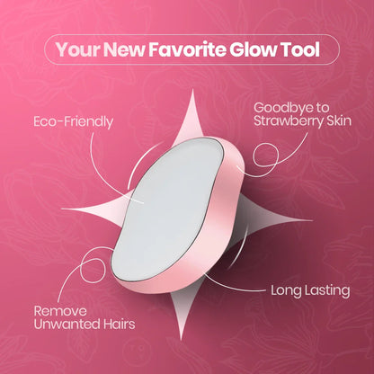 ✨ GlowVera Crystal Hair Eraser – Painless Hair Removal Tool 💖🪄