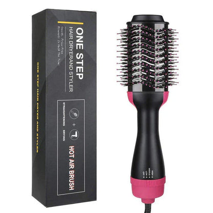 💥 3-in-1 Hair Styling Brush – Dry, Straighten & Volumize Like a Pro 💆‍♀️