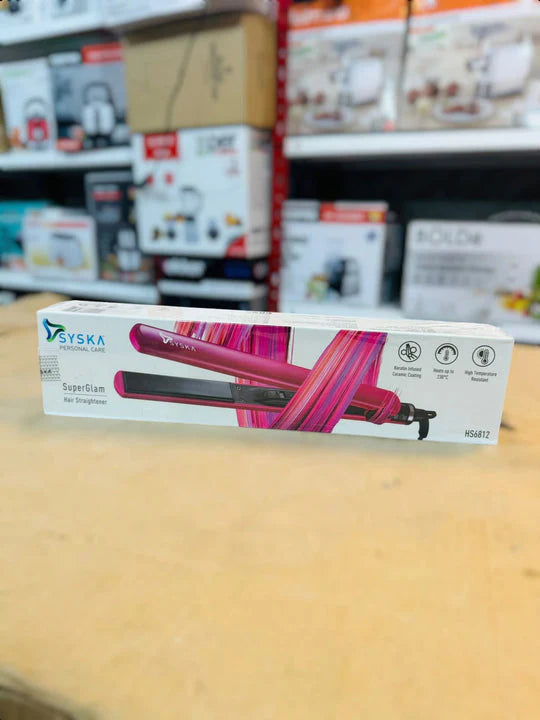 ✨ SuperGlam 2-in-1 Hair Straightener & Curler – Sleek, Smooth & Stylish Hair 💇‍♀️