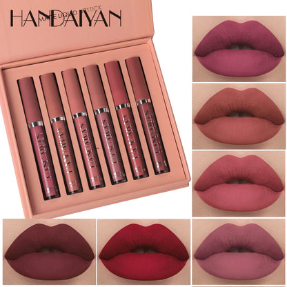 💄 HANDAIYAN Matte Liquid Lipstick Set – Long Lasting, Waterproof & Smudge-Proof Lip Colors 💋✨
