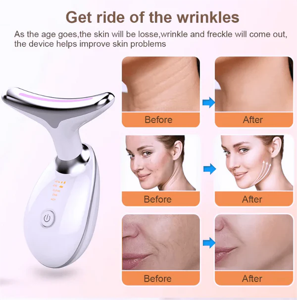 ✨ Chin & Wrinkle Tightening Tool – Face Lifting, Anti-Aging & Skin Firming Massager 💖