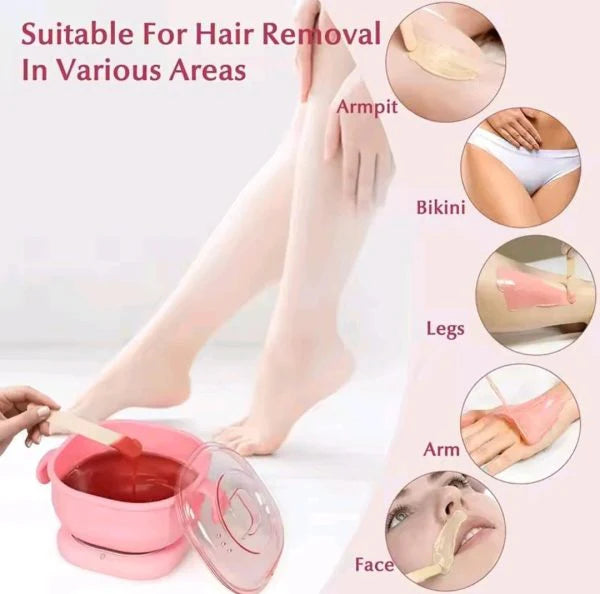 🔥 Portable Wax Warmer for Hair Removal – Fast Heating, Painless & Smooth Skin at Home ✨